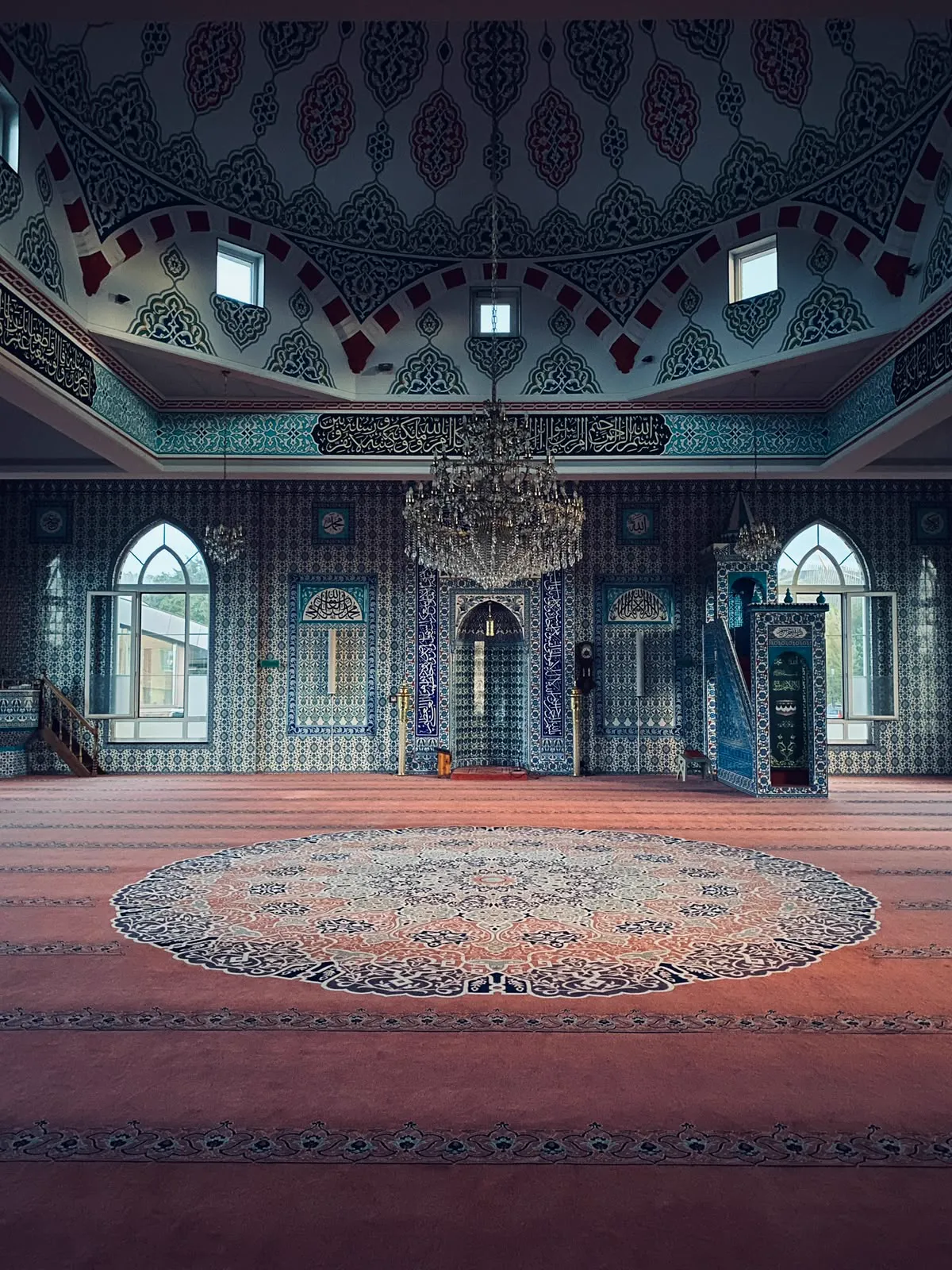 Fatih Moskee van buiten